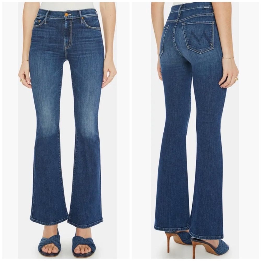 MOTHER The Cruiser Tempted Again Flare Jeans Size 25